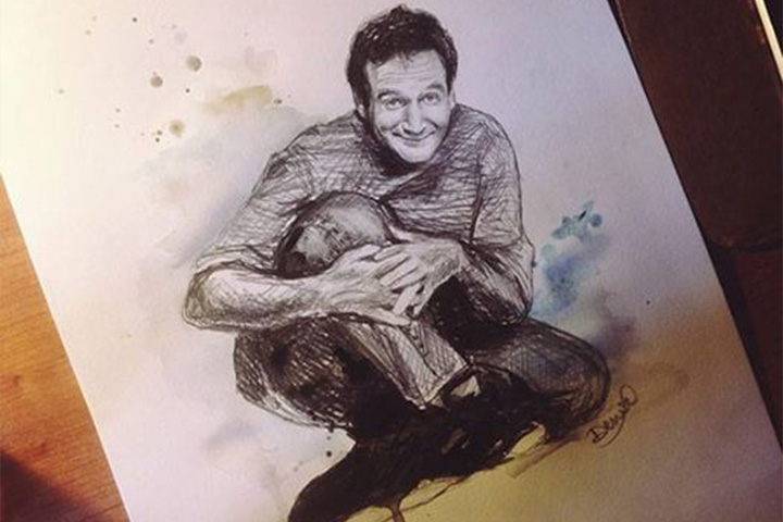 Creative Robin Williams tributes